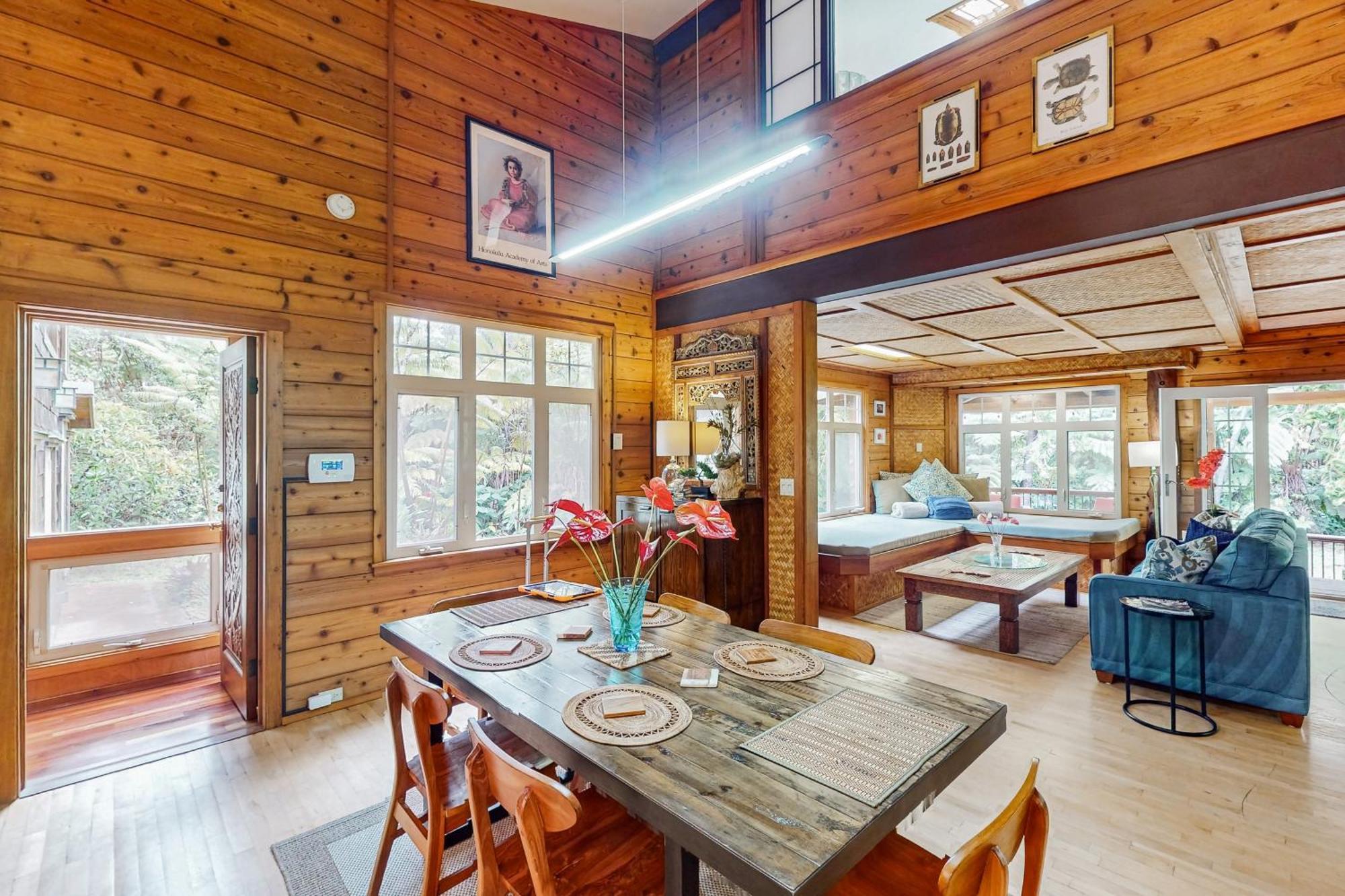 Hale Hapu'U Villa Volcano Ngoại thất bức ảnh
