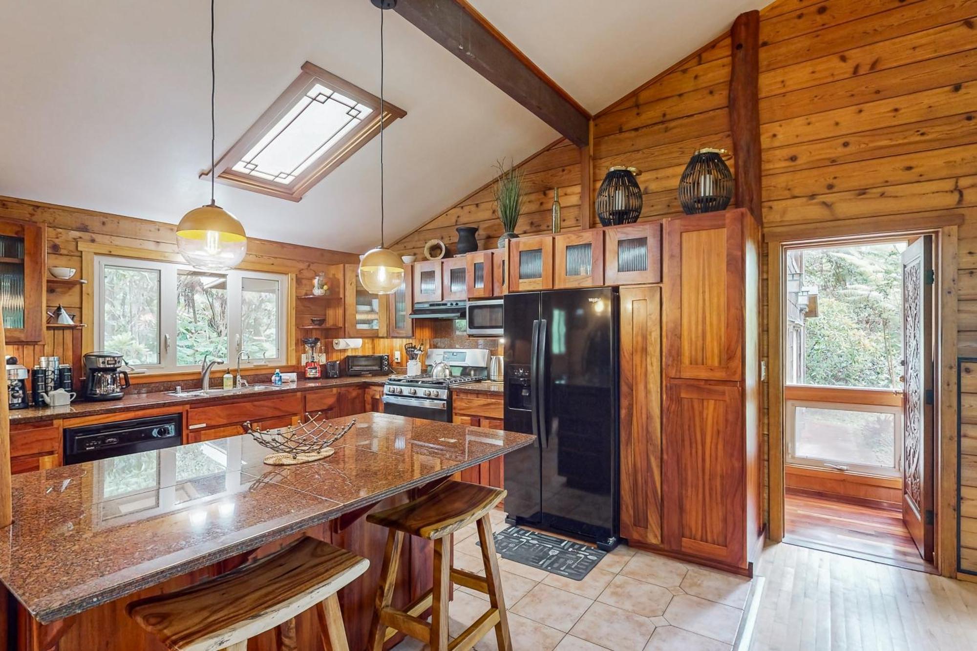 Hale Hapu'U Villa Volcano Ngoại thất bức ảnh