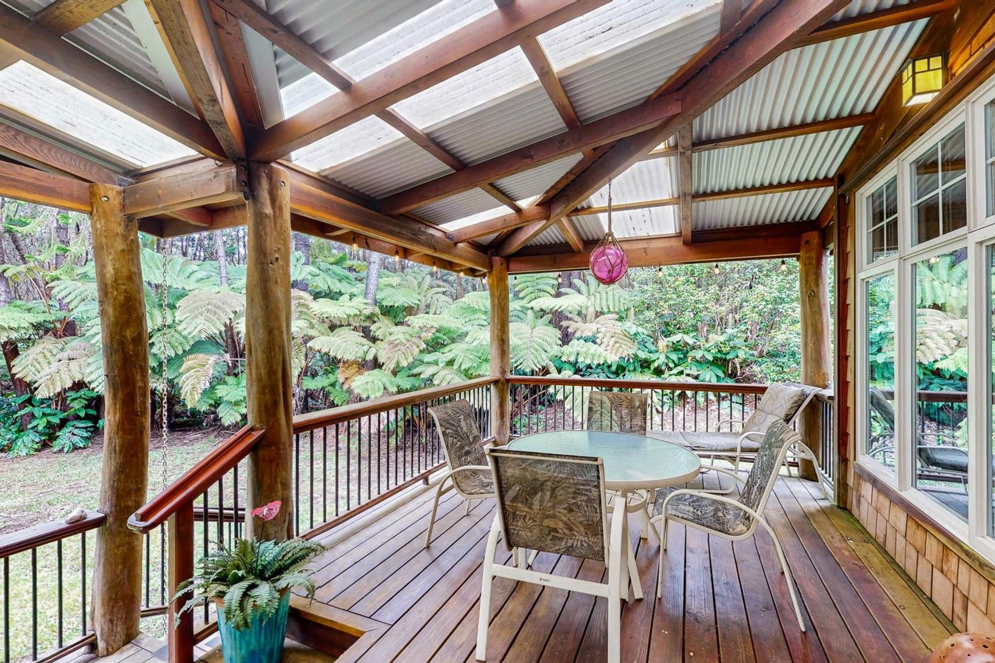 Hale Hapu'U Villa Volcano Ngoại thất bức ảnh