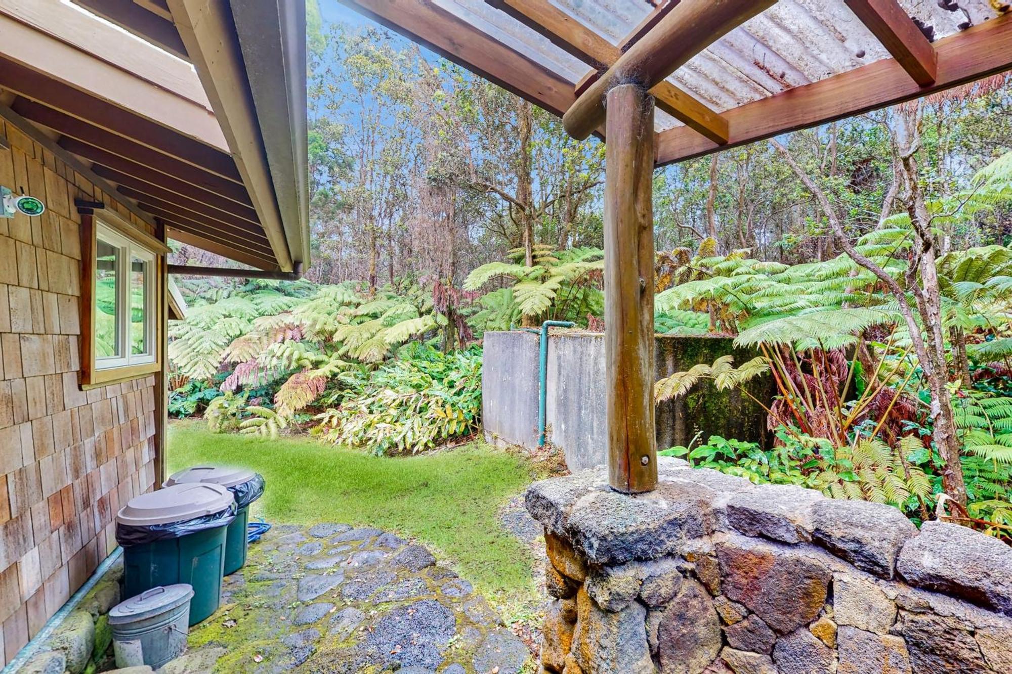 Hale Hapu'U Villa Volcano Ngoại thất bức ảnh